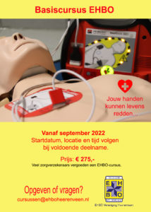 EHBO Basis Flyer EHBO Heerenveen